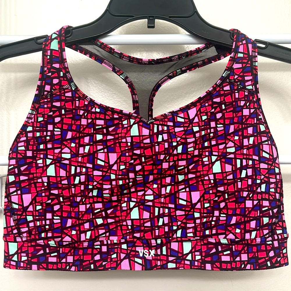 Victoria’s Secret sports bra multicolor size large